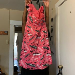 sourpuss death cab halter dress